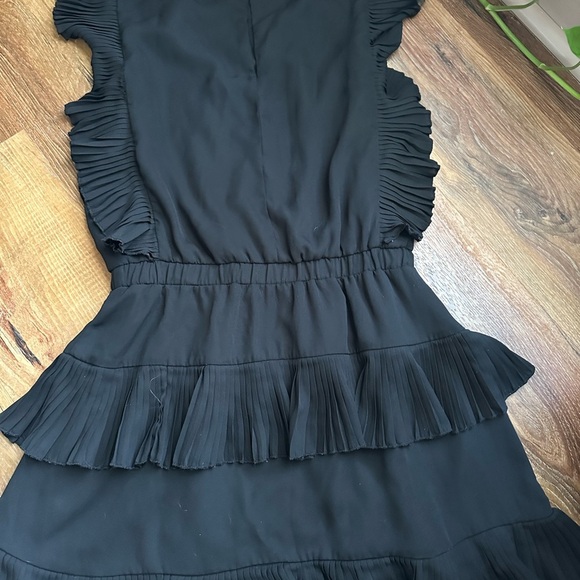 TCEC Black Ruffle Mini Dress - Picture 11 of 12